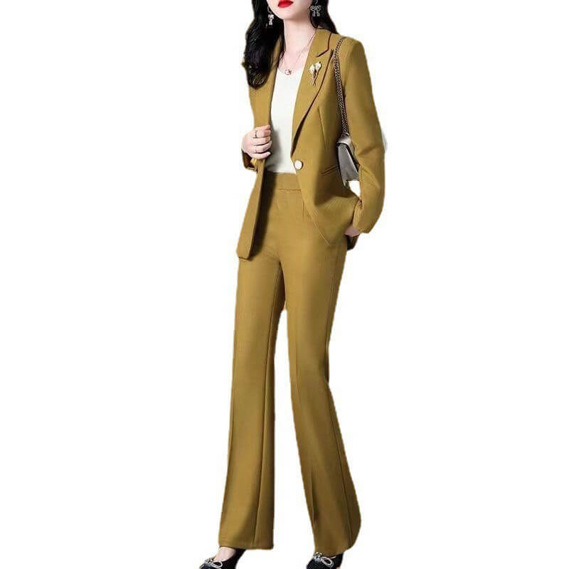 Business Suit Fashion Temperament Reduction Two Pece Set