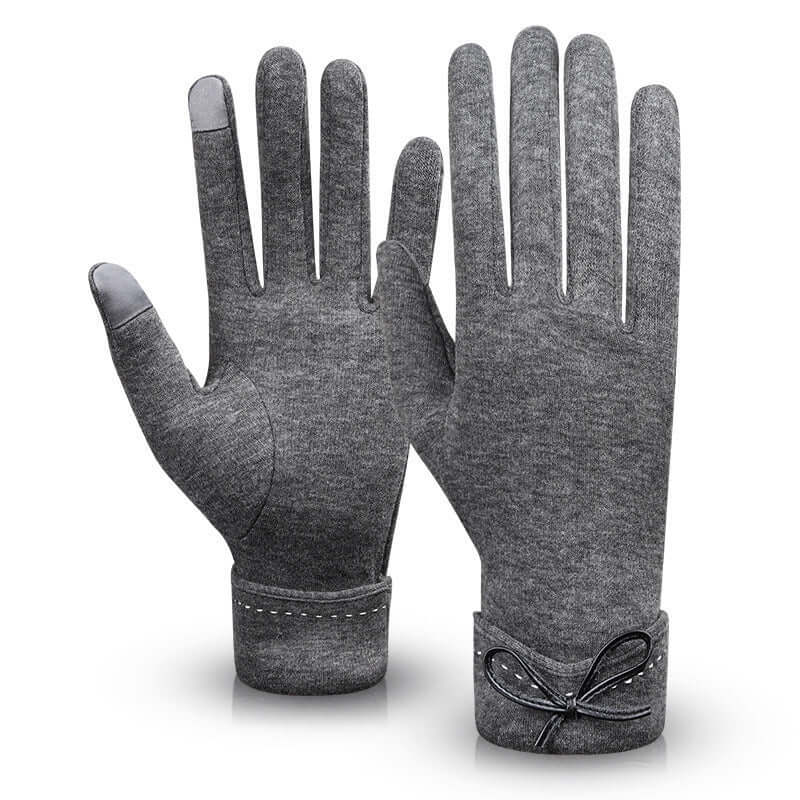 Guantes térmicos de polar para montar en invierno