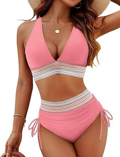 Fashion Women's High Waist Bikini