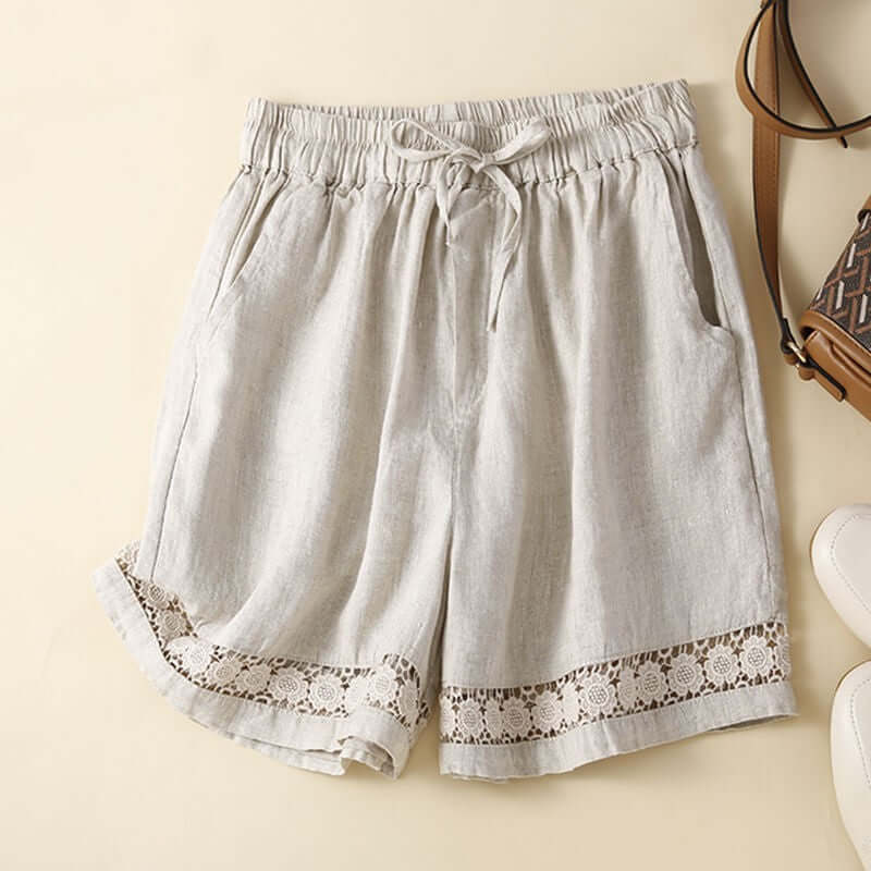 Summer Thin Linen Shorts