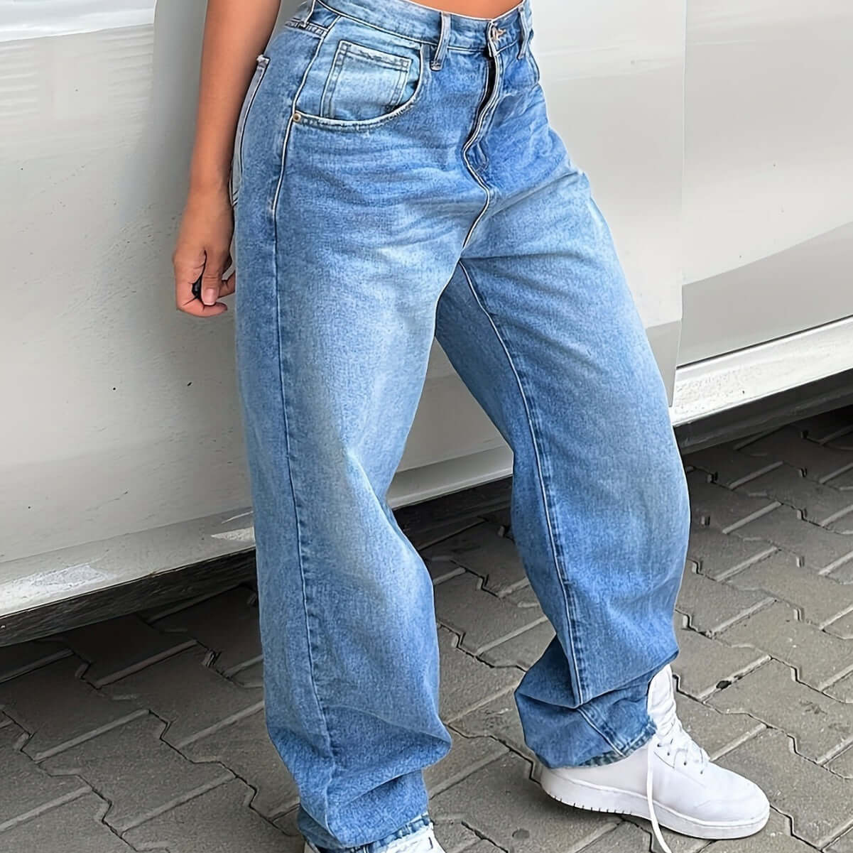 Low Waist Sexy Straight Loose Denim Jeans