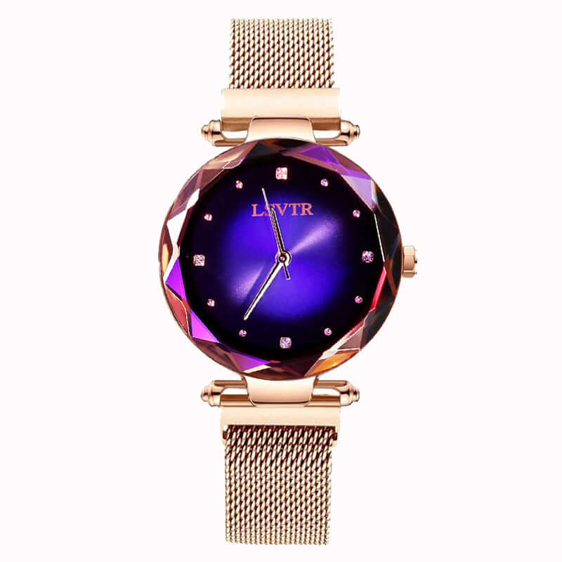 Women's Starry Quartz Lazy Magnet Strap Iron Absorbing Watch