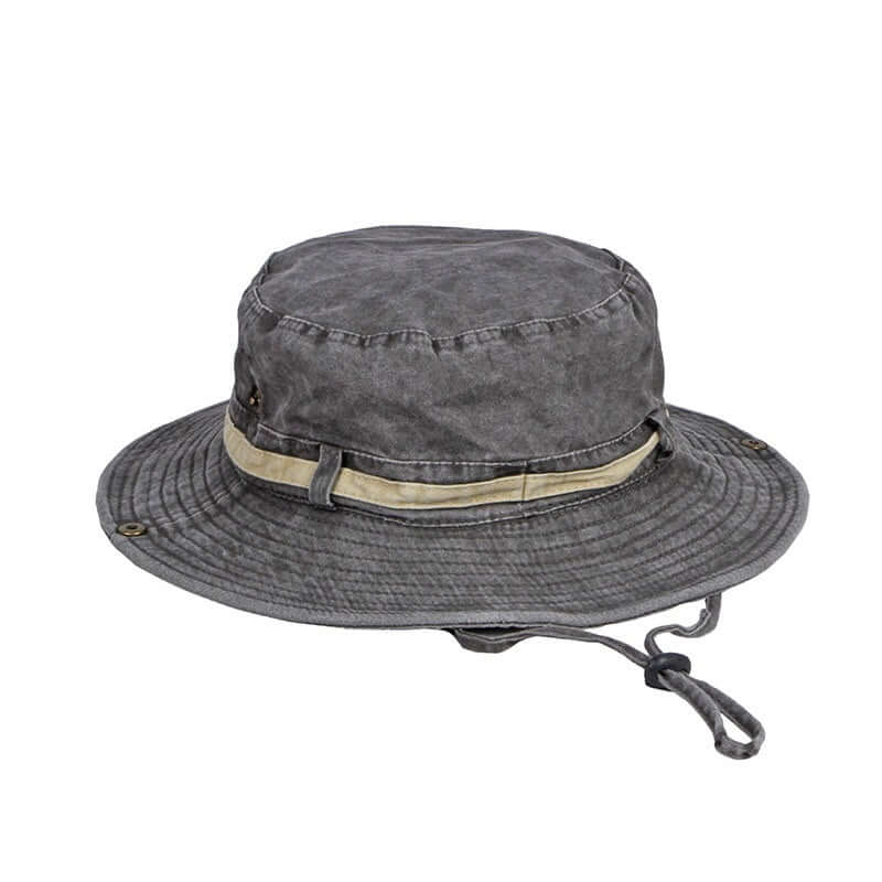 Universal Washed Cotton Sun Proof Sunshade Big Brim Climbing Hat