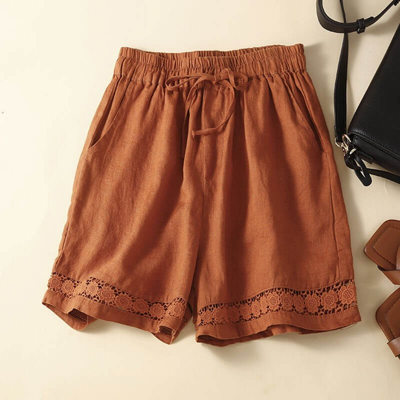 Summer Thin Linen Shorts