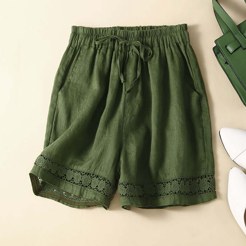 Summer Thin Linen Shorts