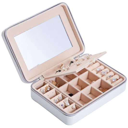 Multifunctional Jewelry Storage Box For Earrings, Necklaces, Rings