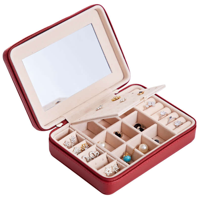 Multifunctional Jewelry Storage Box For Earrings, Necklaces, Rings