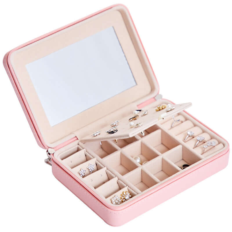 Multifunctional Jewelry Storage Box For Earrings, Necklaces, Rings