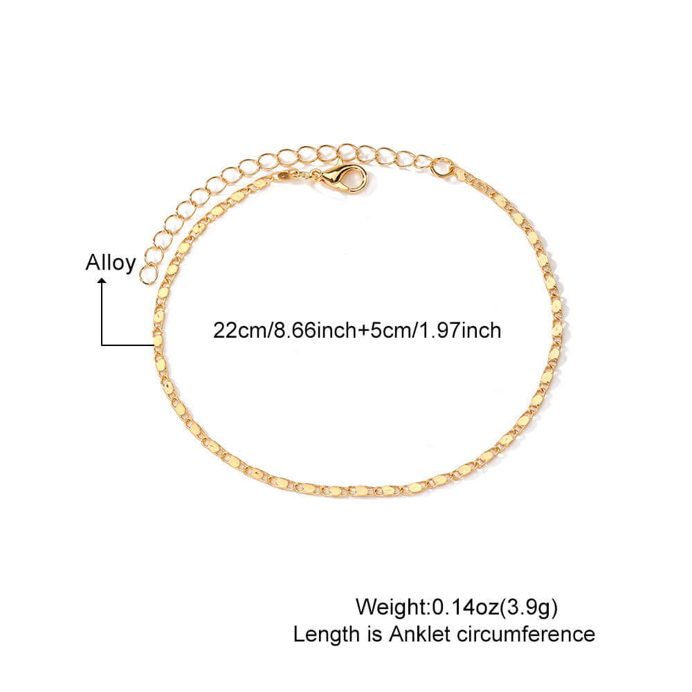 Fashion Simple Beach Anklet