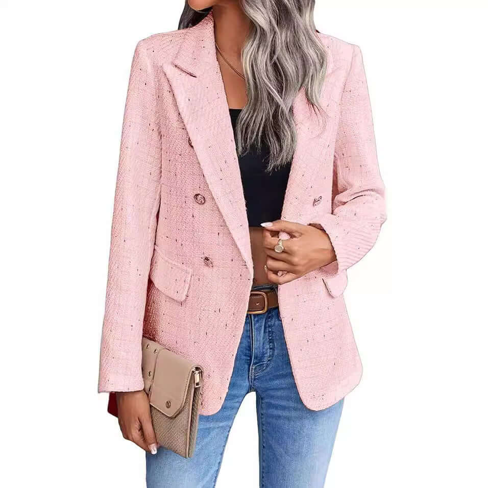 Women's Tweed Suit Jacket Fashion