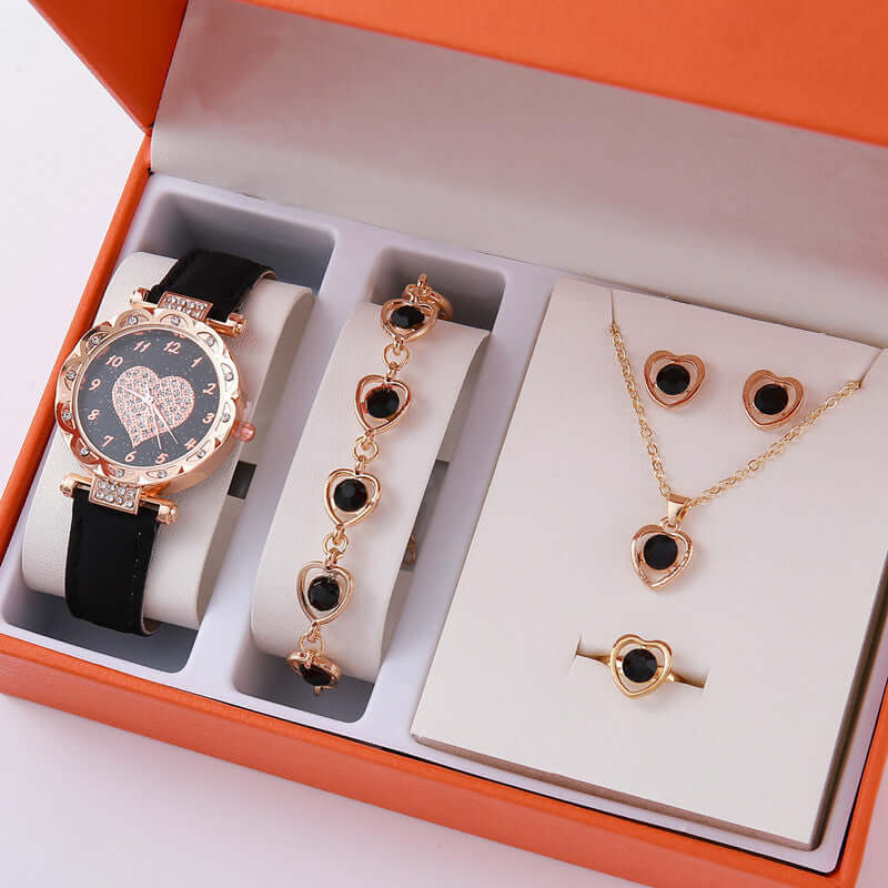 High End Quartz Watch Minimalist Fashion Set