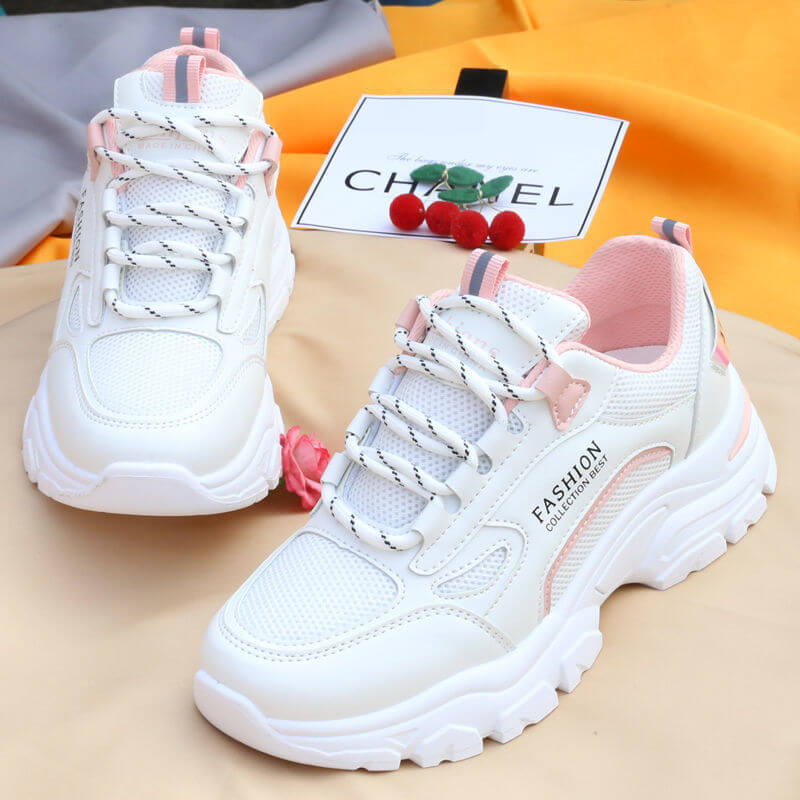 Student Breathable Platform Casual Sneakers