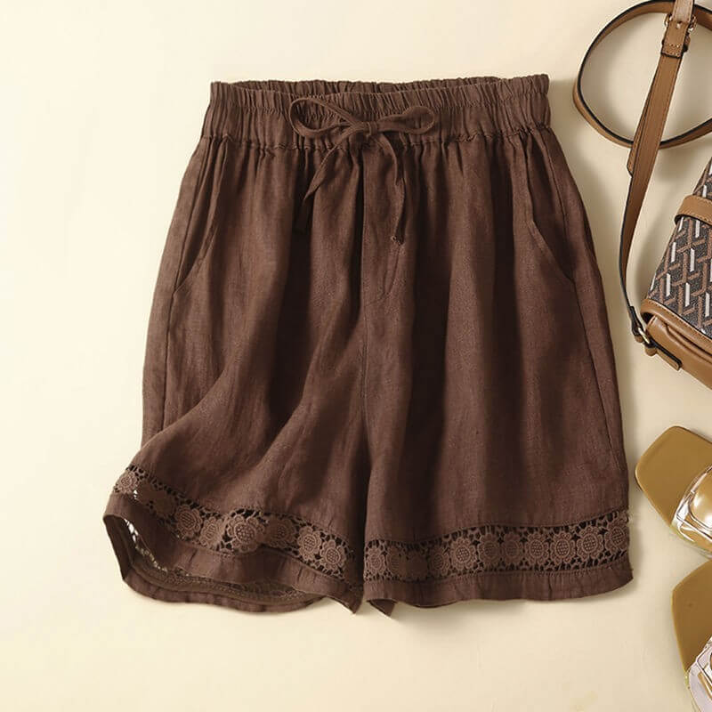 Summer Thin Linen Shorts