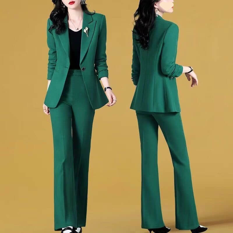 Business Suit Fashion Temperament Reduction Two Pece Set