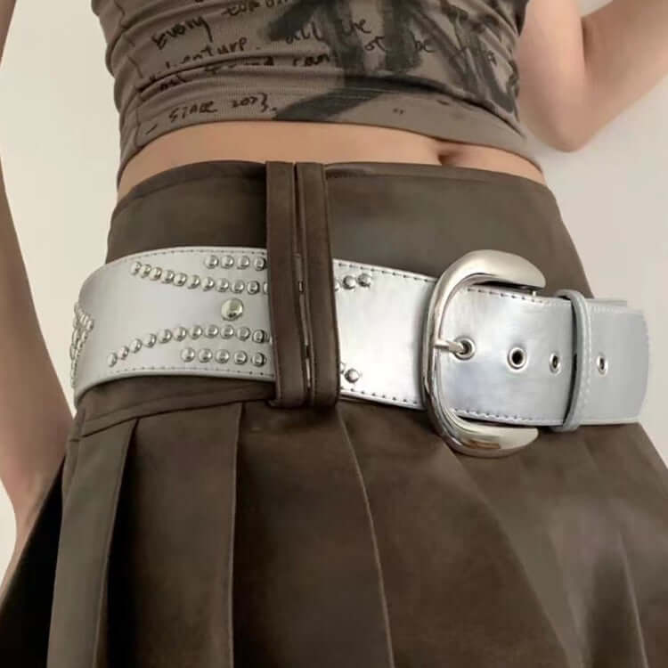 Retro Spicy Girl Niche Belt