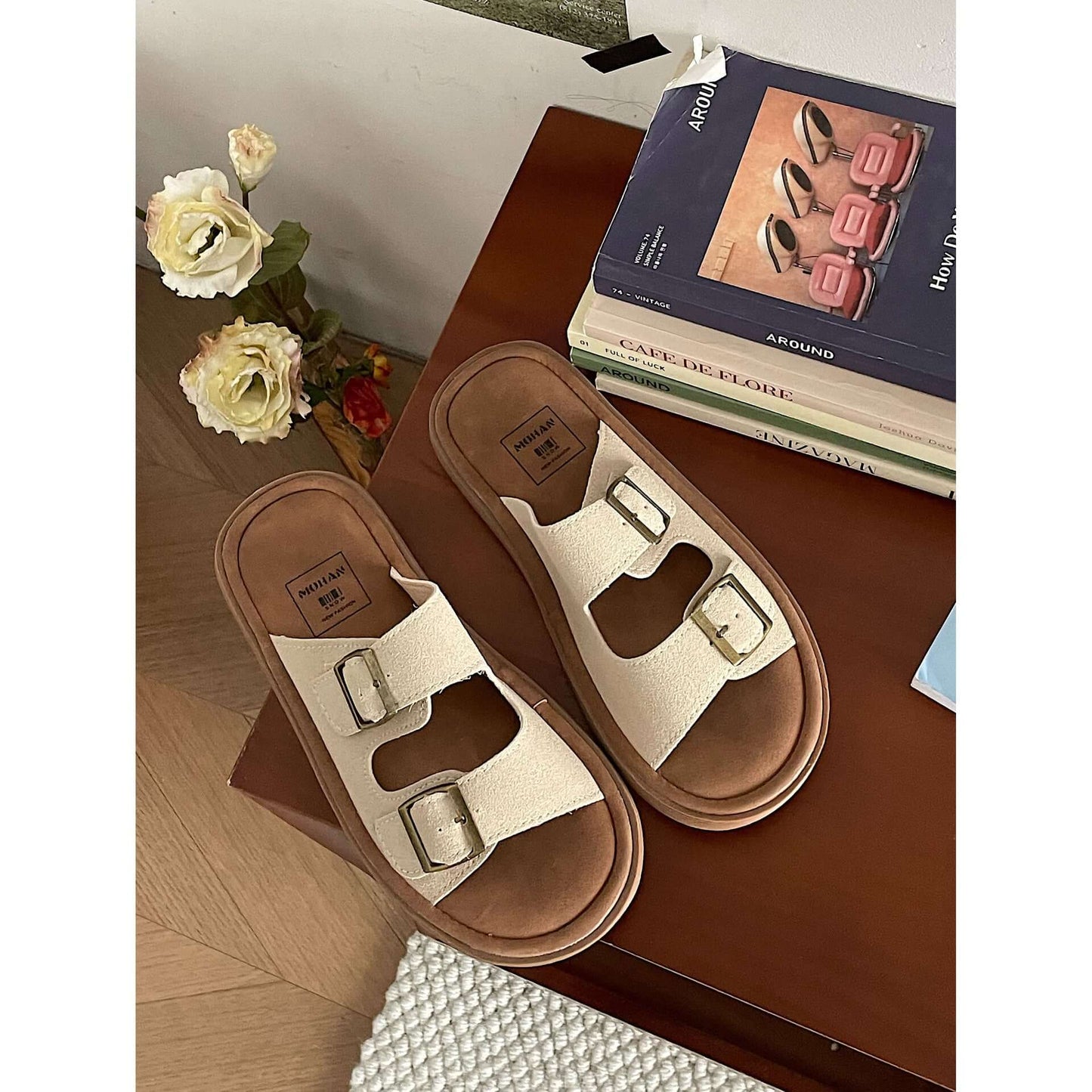 Casual Platform Non Slip Beach Flip Flops Women's Summer Sandals