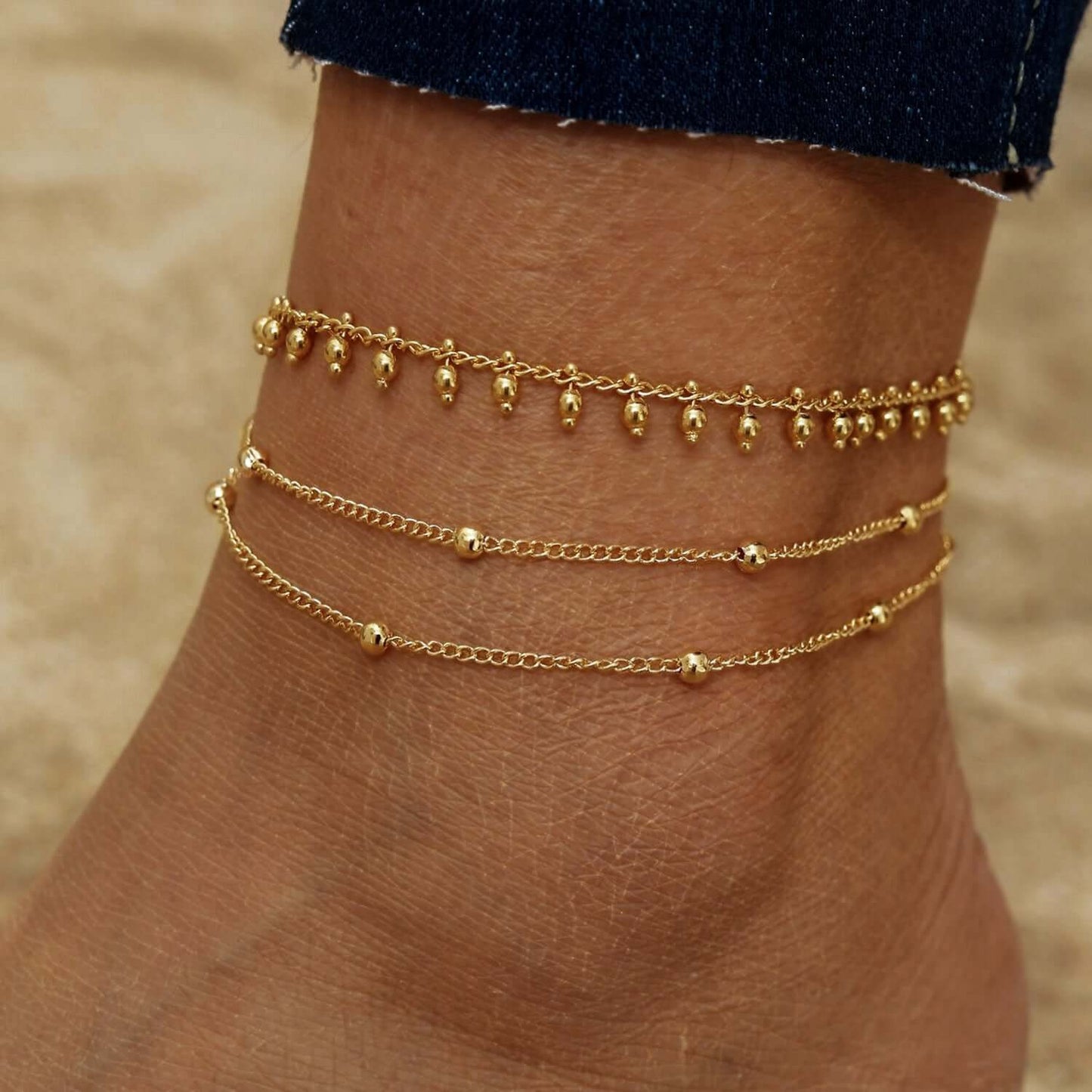 Fashion Simple Beach Anklet