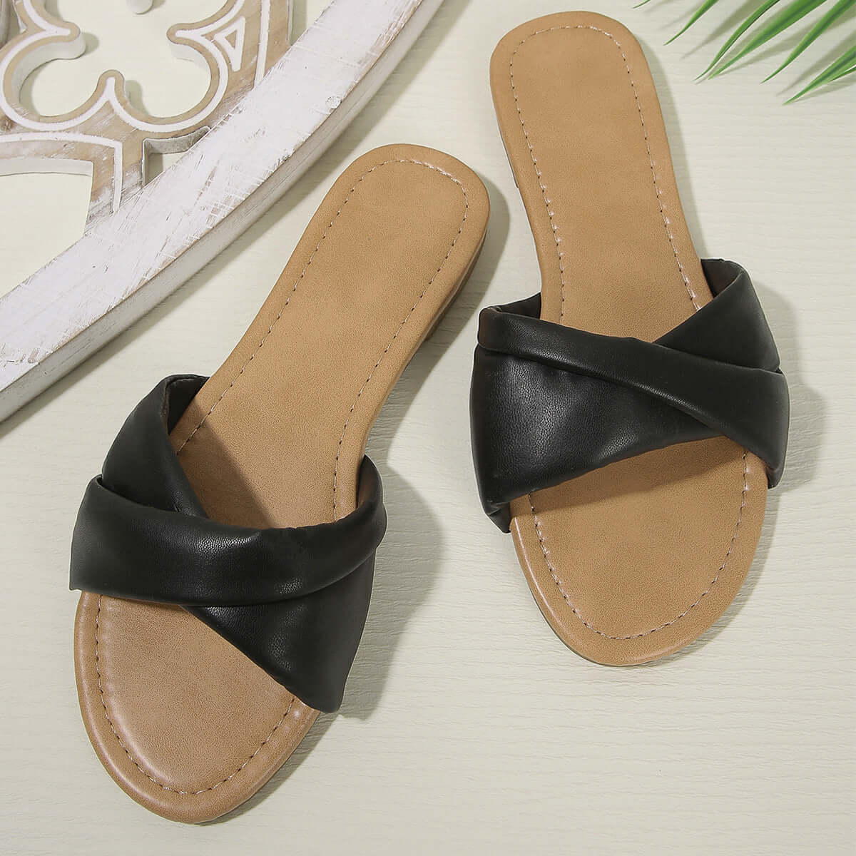 All Match Beach Vacation Flat Plus Size Women's Sandals