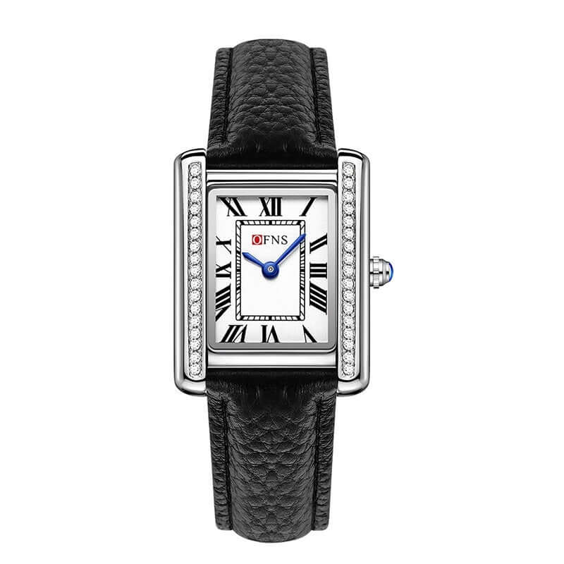 Retro Diamond Inlaid High End Women's Quartz Watch For Couples