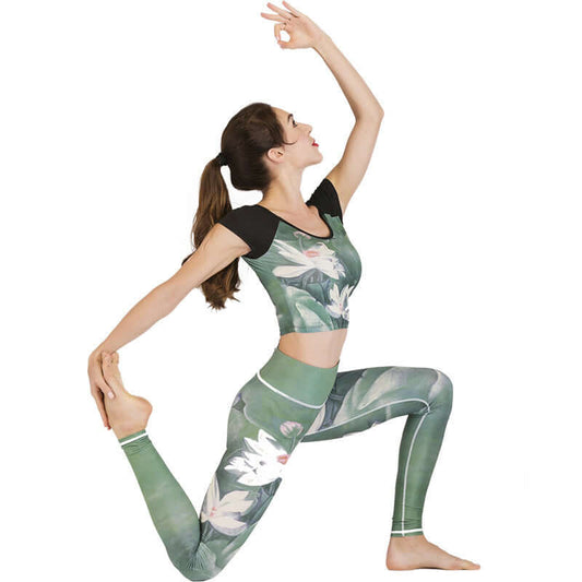 Women's Yoga Fitness Yoga Running Athletic Suit