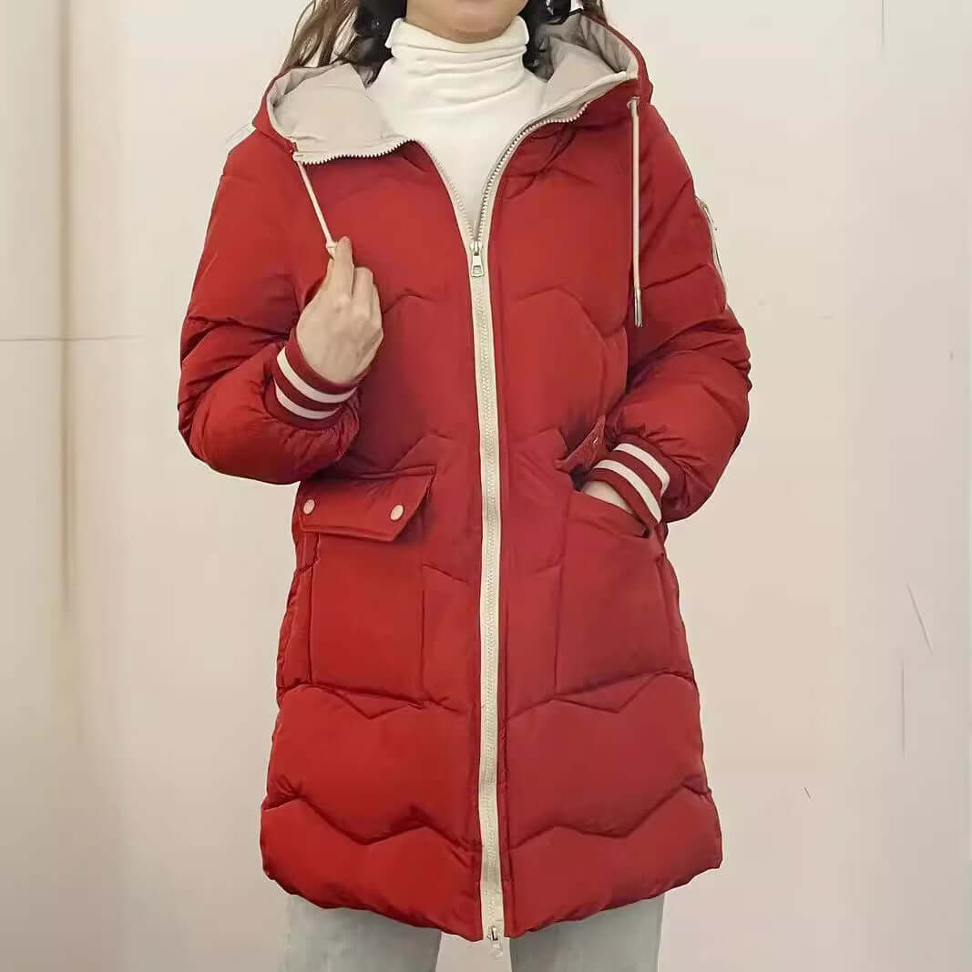 Women's Loose Fashionable Warm Cotton Padded Jacket