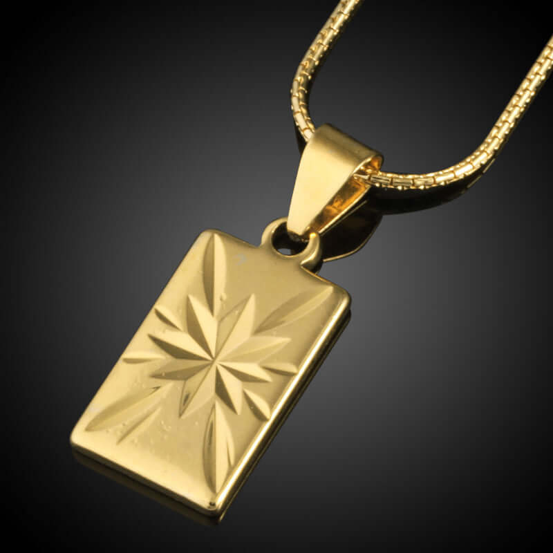 Unisex Mi Carven Design Necklace Pendant