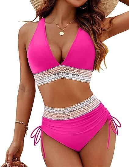 Fashion Women's High Waist Bikini