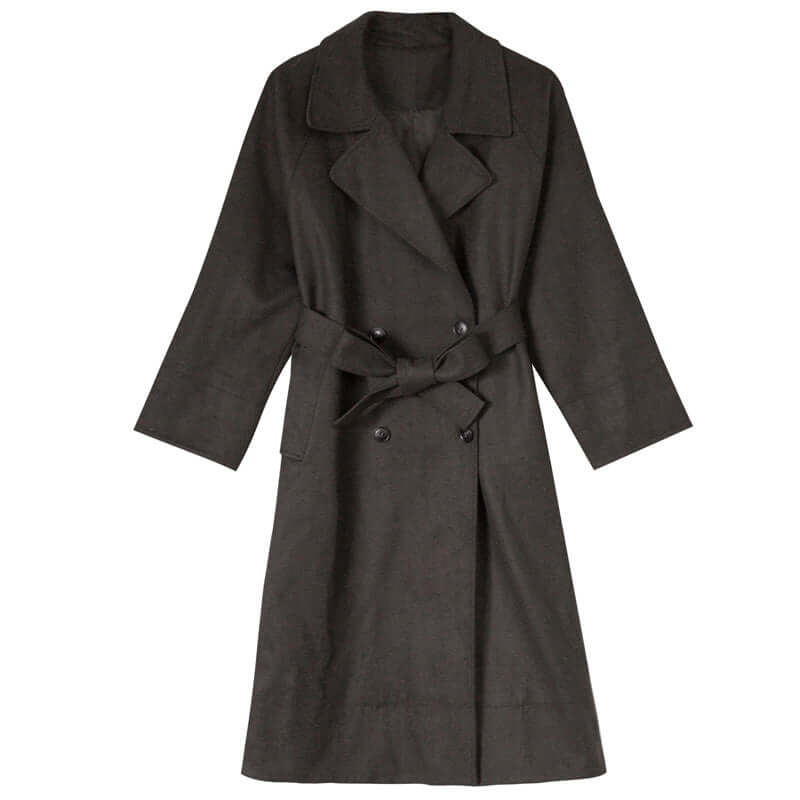 High Quality Temperament Plus Cotton Thick Woolen Coat