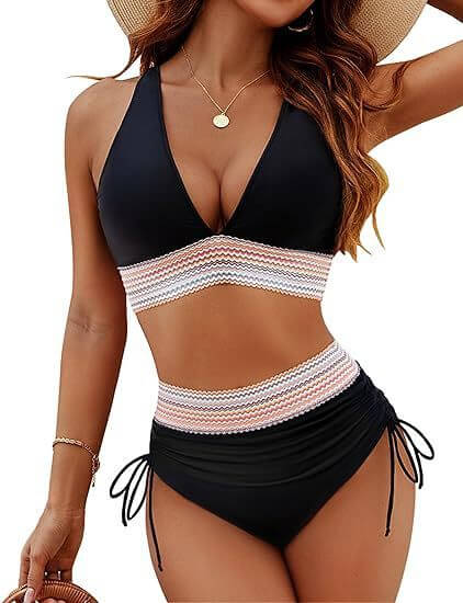 Fashion Women's High Waist Bikini