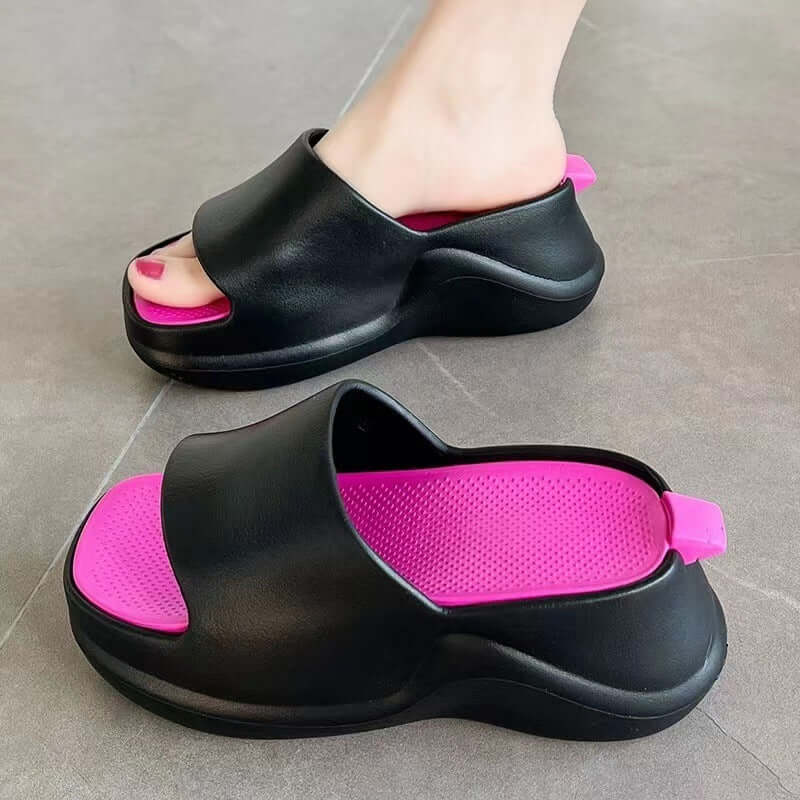 7CM Platform Slippers Women's Outer Wear Summer