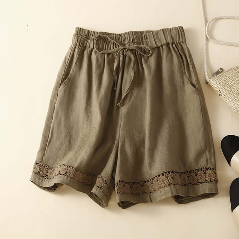 Summer Thin Linen Shorts