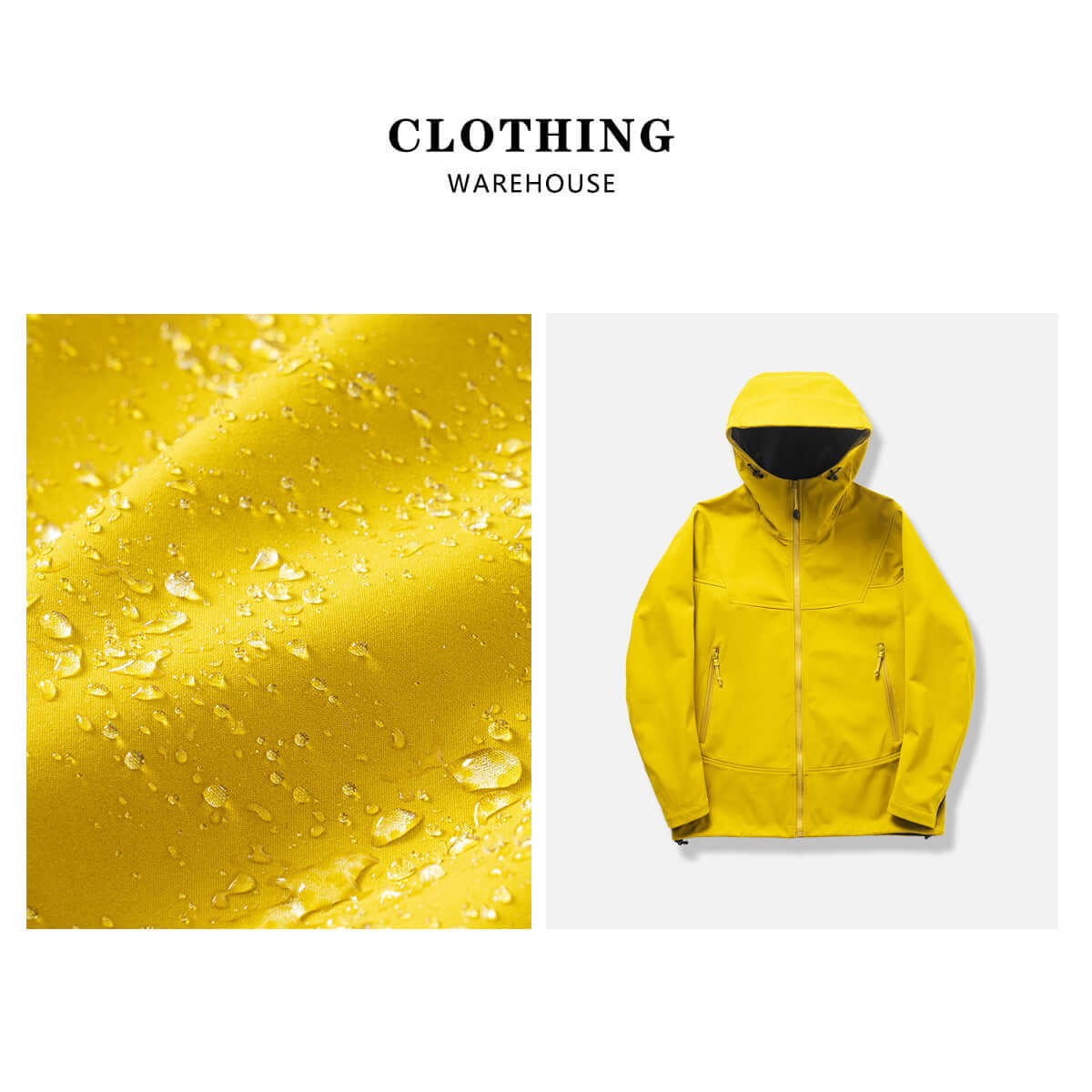 Thin Couple Outdoor 3D Cutting Three Proof Soft Shell Hooded Jacket