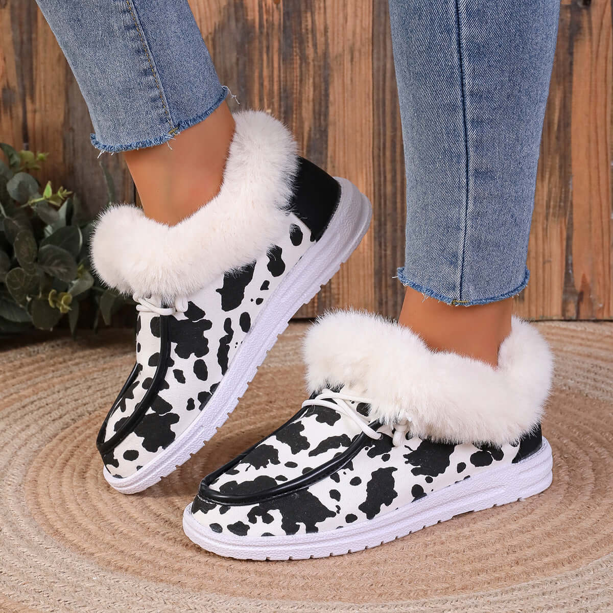 Warm Leisure Plus Size Women's Slippers