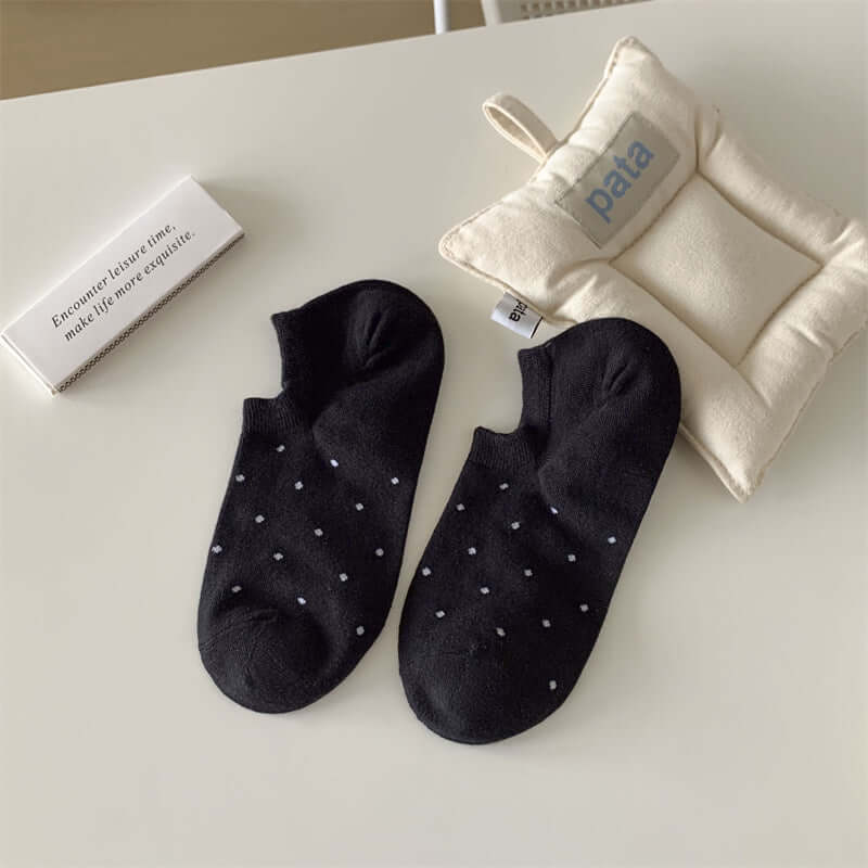 Dot Women's Low Cut Liners Socks Invisible