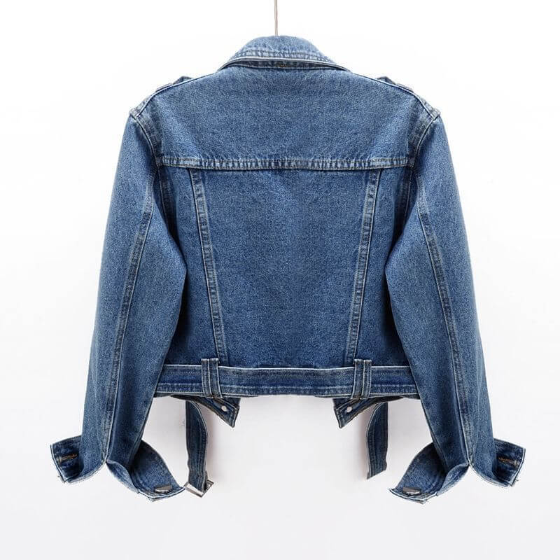 Short Sports Cotton Denim Jacket