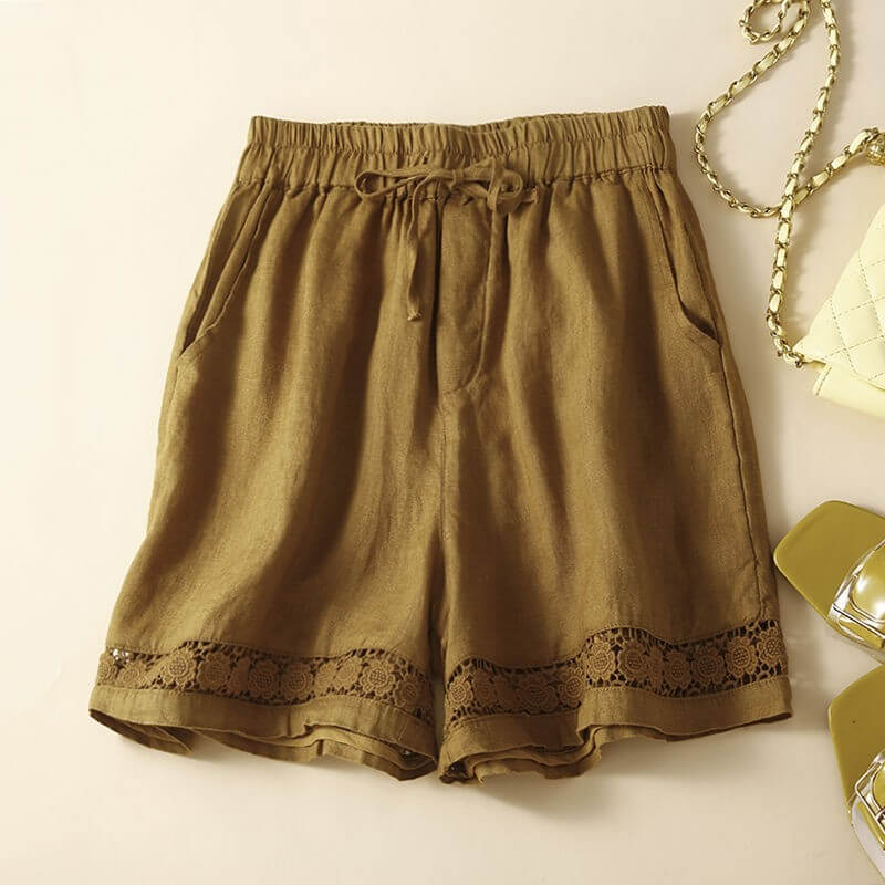 Summer Thin Linen Shorts