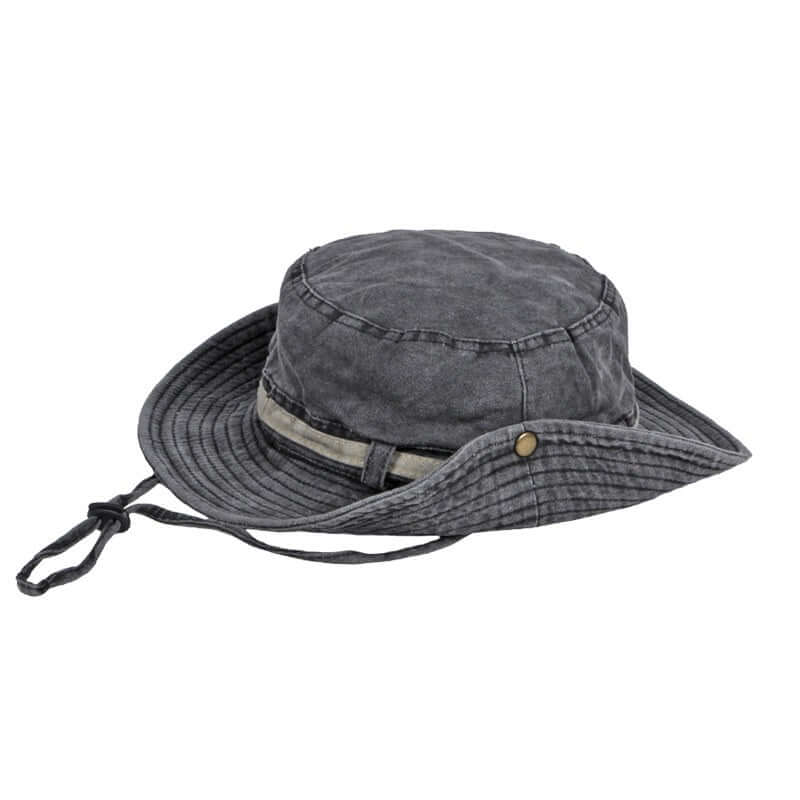 Universal Washed Cotton Sun Proof Sunshade Big Brim Climbing Hat