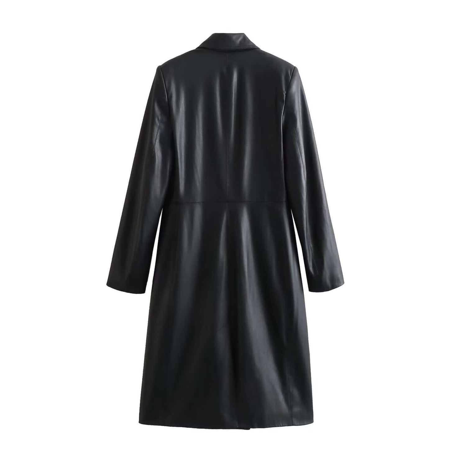 Women's Street Fashion Coat Black