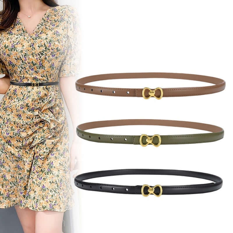 Women's Fashion All Matching Thin Belt