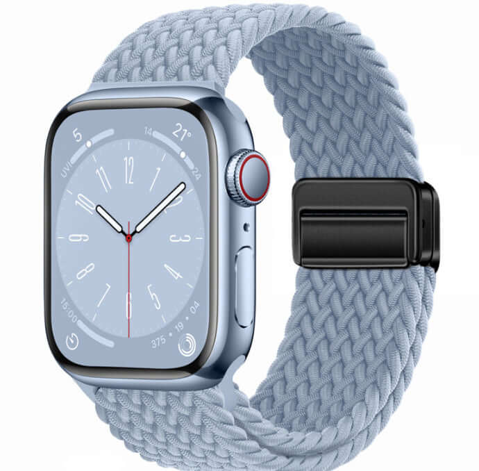 Magnetic Buckle Woven Loop Integrated Strap