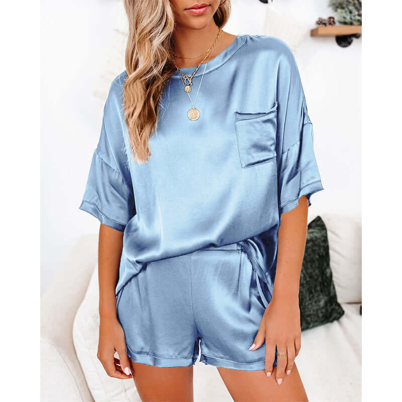 Short Sleeve Pyjamas Set