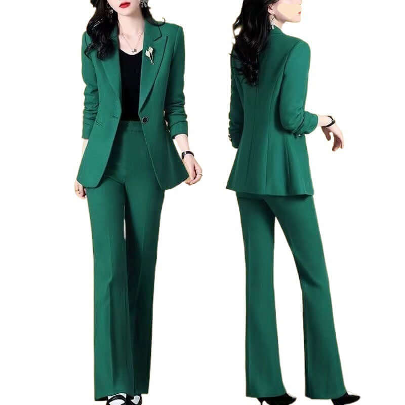 Business Suit Fashion Temperament Reduction Two Pece Set