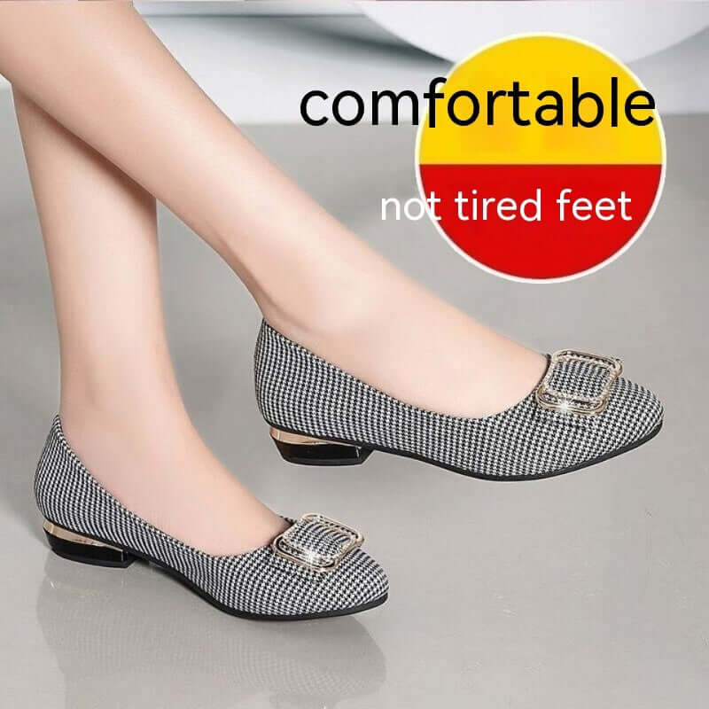 Women's Fashionable All-match Casual Soft Bottom Pointed Flat Shoes