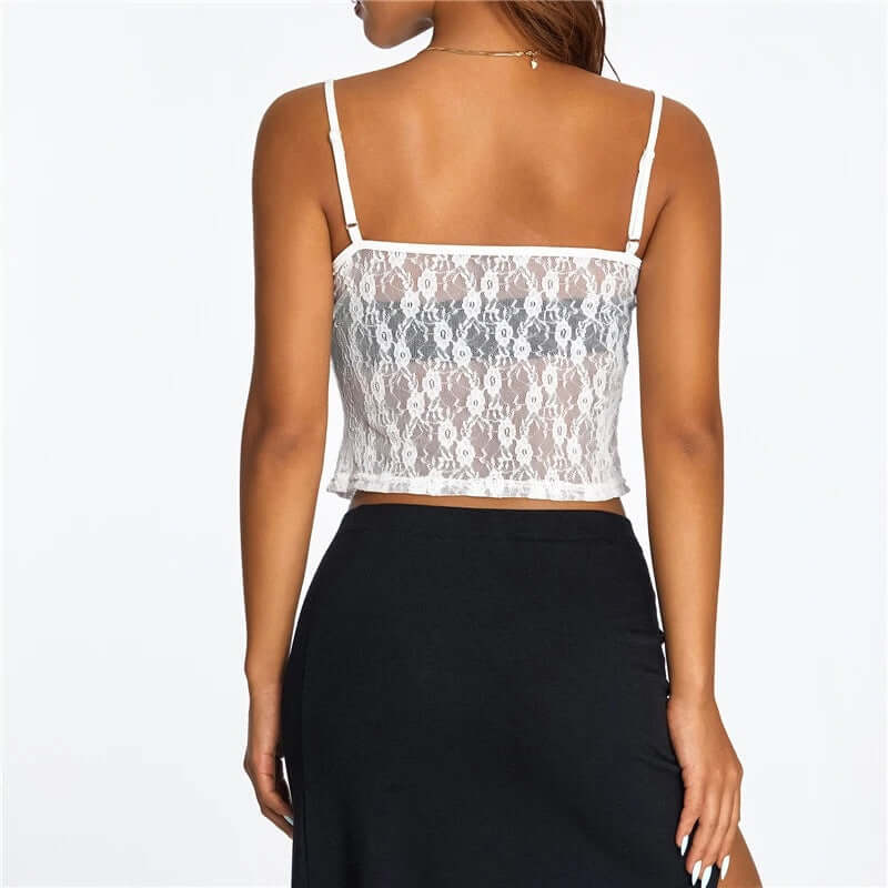 European Ladies Lace Sling Fashion Vest