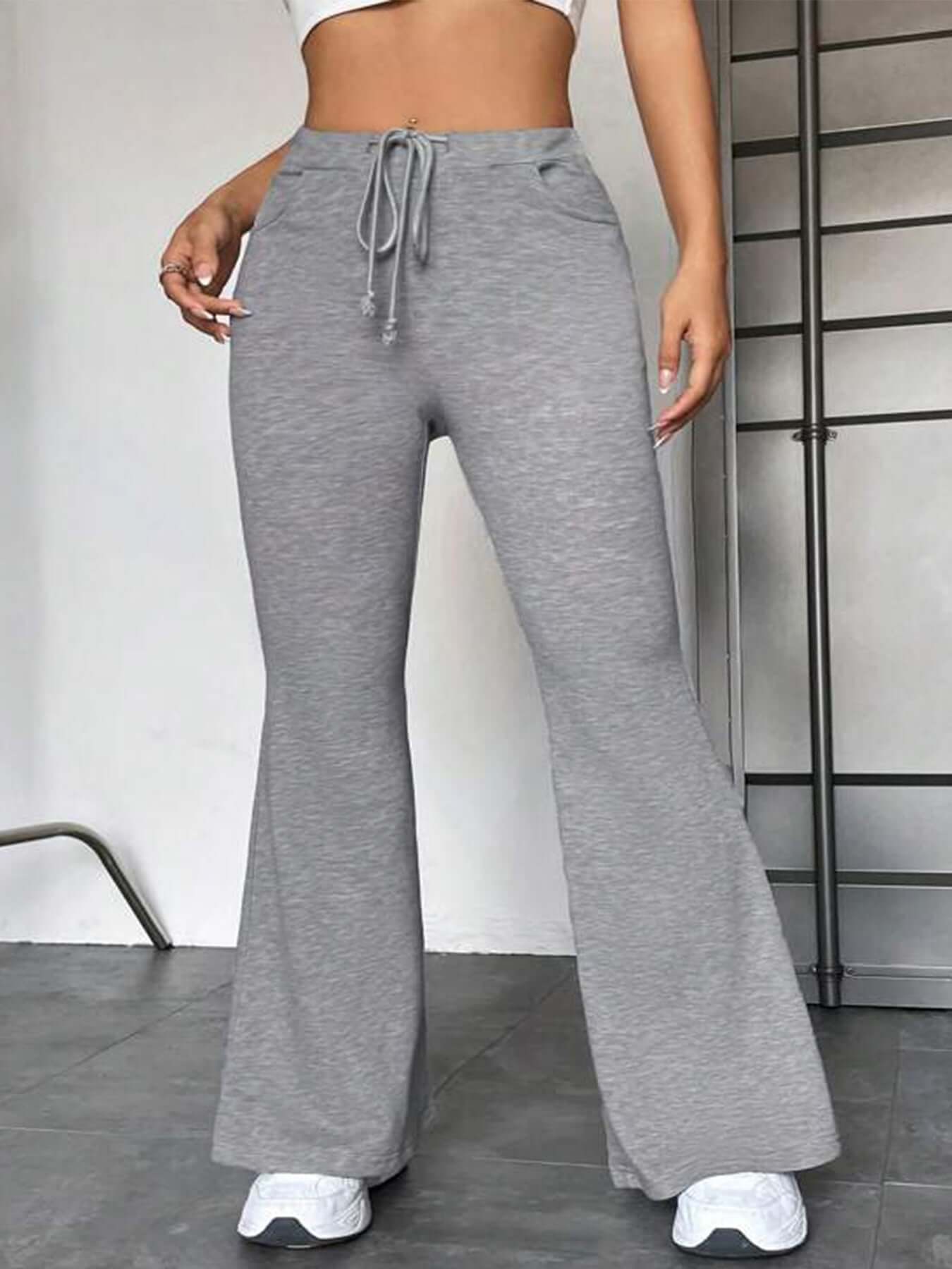 Yoga Exercise Pants Outdoor Casual Flared Pants