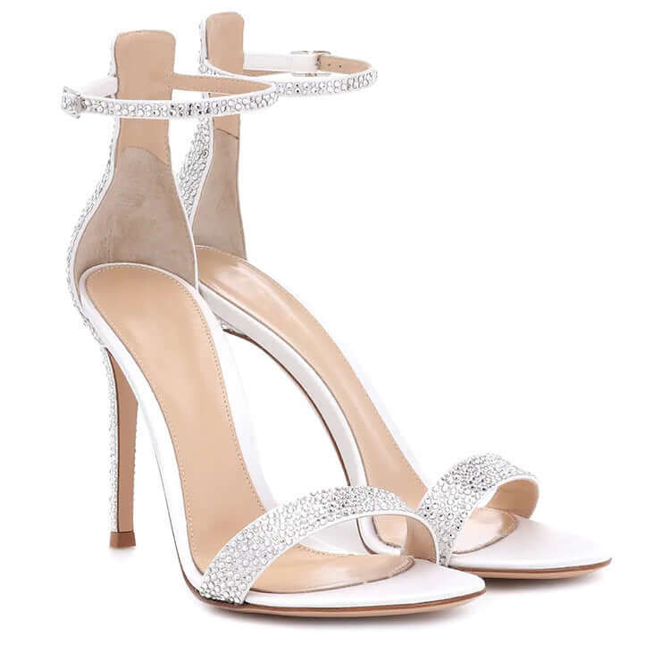 Women's Stiletto With Rhinestones High Heels